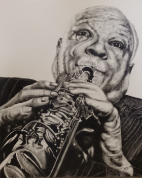 Œuvre contemporaine nommée « Bechet », Réalisée par MAURICE MOYNE