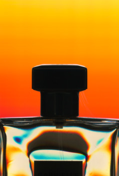 Œuvre contemporaine nommée « Gabrielle, eau de parfum, sous X-Ray », Réalisée par SOMBRA
