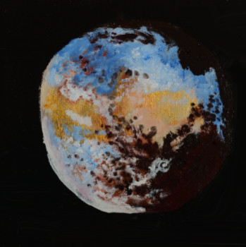 Œuvre contemporaine nommée « Pluto », Réalisée par ABDELGHAFAR