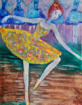 Œuvre contemporaine nommée « Ballerine ballerina principale », Réalisée par KOZAR