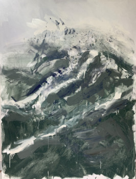 Œuvre contemporaine nommée « Mont Valier, from the south. », Réalisée par BERT WILS