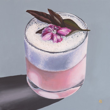Œuvre contemporaine nommée « Instagrammable, The Cocktail Series F », Réalisée par ASUPERNOVA STUDIO