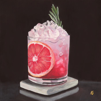 Œuvre contemporaine nommée « Instagrammable, The Cocktail Series, F », Réalisée par ASUPERNOVA STUDIO