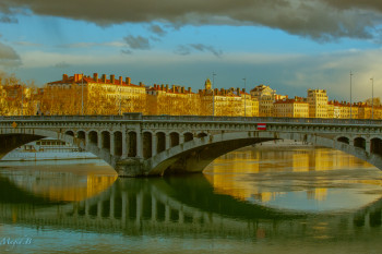 Œuvre contemporaine nommée « Quai du Rhône », Réalisée par MAGID.B