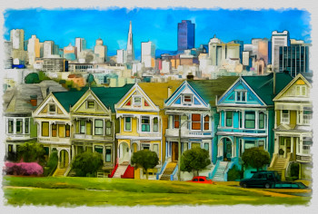 painted ladies street san fransisco Sur le site d’ARTactif