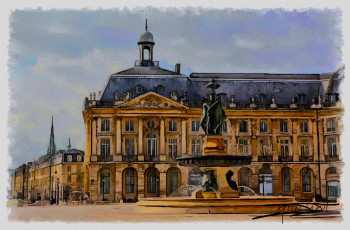 place de la bourse à bordeaux Sur le site d’ARTactif