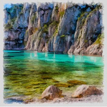 calanques à Marseille Sur le site d’ARTactif