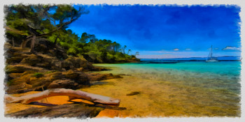 bord de mer Méditerranée Sur le site d’ARTactif