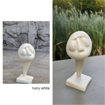 Œuvre contemporaine nommée « BAO Ivory white by Cléa Doukas », Réalisée par CLéA DOUKAS