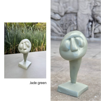 Œuvre contemporaine nommée « BAO Jade green by Cléa Doukas », Réalisée par CLéA DOUKAS