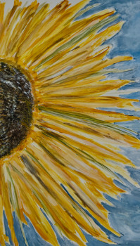 Œuvre contemporaine nommée « Girasol », Réalisée par KARMEN KON K