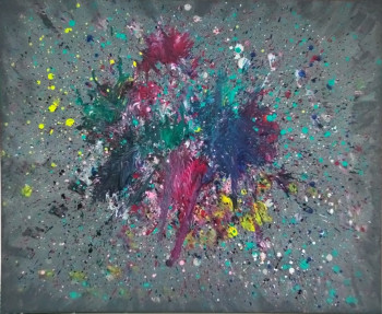 Œuvre contemporaine nommée « Explosions », Réalisée par PICANT