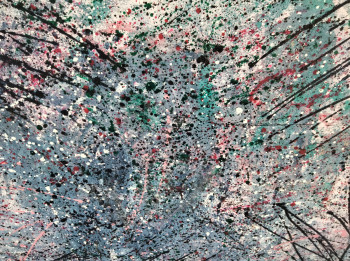 Œuvre contemporaine nommée « Univers scintillant », Réalisée par PICANT