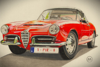 Alfa Romeo Giulia 1600 Spider Sur le site d’ARTactif