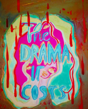 Œuvre contemporaine nommée « THE DRAMA IT COSTS », Réalisée par EYSEE