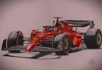 Ferrari F1-75 Sur le site d’ARTactif