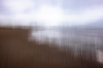 Œuvre contemporaine nommée « Blurry sea III », Réalisée par CARMEN LAZARESCU