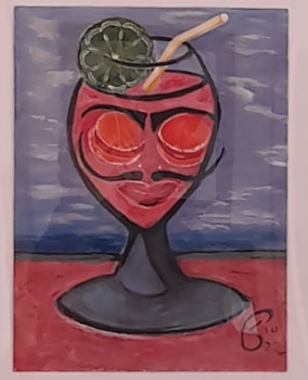 Œuvre contemporaine nommée « COCKTAIL », Réalisée par JOSé GARCIA