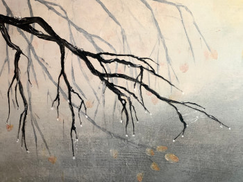 Œuvre contemporaine nommée « Autumn », Réalisée par OLEKSANDRA HORSCROFT