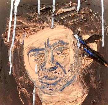 Œuvre contemporaine nommée « SERGE GAINSBOURG », Réalisée par CHRISTOPHE LE BIHAN