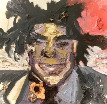 Œuvre contemporaine nommée « JEAN-MICHEL BASQUIAT », Réalisée par CHRISTOPHE LE BIHAN