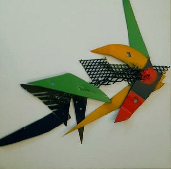 Œuvre contemporaine nommée « Les OISEAUX », Réalisée par LOUIS LERAY