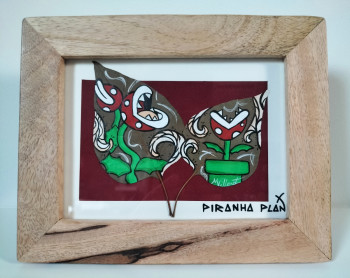 Œuvre contemporaine nommée « PIRANHA PLANT », Réalisée par MAUD VILLEROT