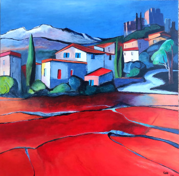 Paysage Rouge Sur le site d’ARTactif