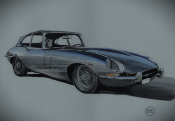 Jaguar Type E Sur le site d’ARTactif