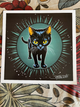 le petit chat noir Sur le site d’ARTactif