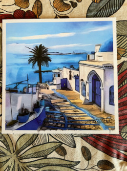 sidi bou said balcon sur la baie de tunis Sur le site d’ARTactif