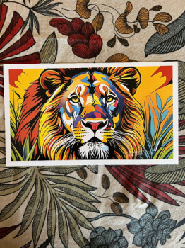 lion pop art Sur le site d’ARTactif