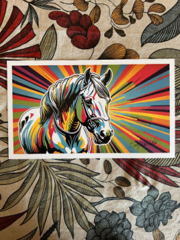 cheval pop art Sur le site d’ARTactif