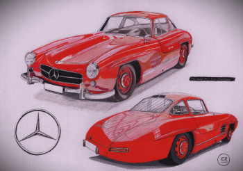 Mercedes 300 SL Flügeltürer Sur le site d’ARTactif