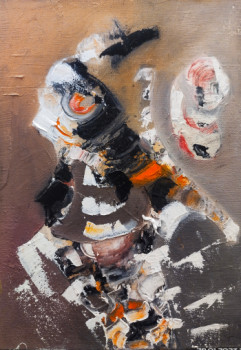 Œuvre contemporaine nommée « Ocaso », Réalisée par GIO SAINT PERE