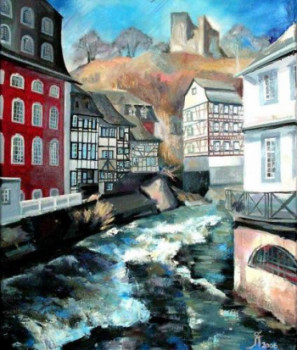 Œuvre contemporaine nommée « monschau », Réalisée par OXANA