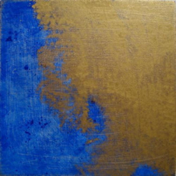 Œuvre contemporaine nommée « Blue Field », Réalisée par ER BR