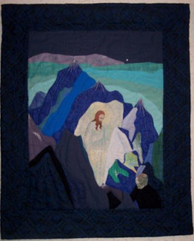 Œuvre contemporaine nommée « D'après Nicolaï Roerich - Le Christ », Réalisée par LYPDART