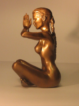 Œuvre contemporaine nommée « Zen », Réalisée par JEAN-FRANçOIS VAN DEN BOGAERT