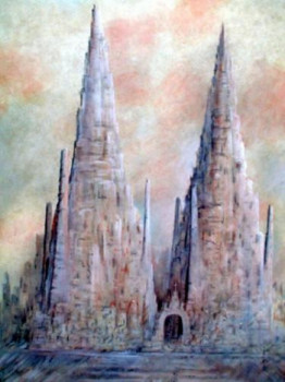 Œuvre contemporaine nommée « La Cathédrale de la Terre », Réalisée par THIRION