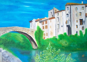 Œuvre contemporaine nommée « Pont du Vigand », Réalisée par BERNI