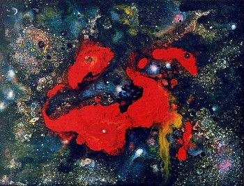 Œuvre contemporaine nommée « Cosmos », Réalisée par JEAN-PIERRE TAUZIA