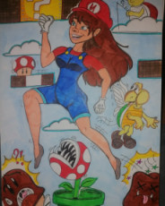 super-maria-bros-girl