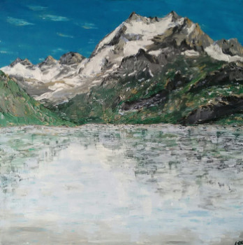 Œuvre contemporaine nommée « Tsanteleina - La sentinelle de la Vanoise », Réalisée par SAVIG