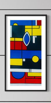 Œuvre contemporaine nommée « To Moss & Mondrian », Réalisée par TALAY